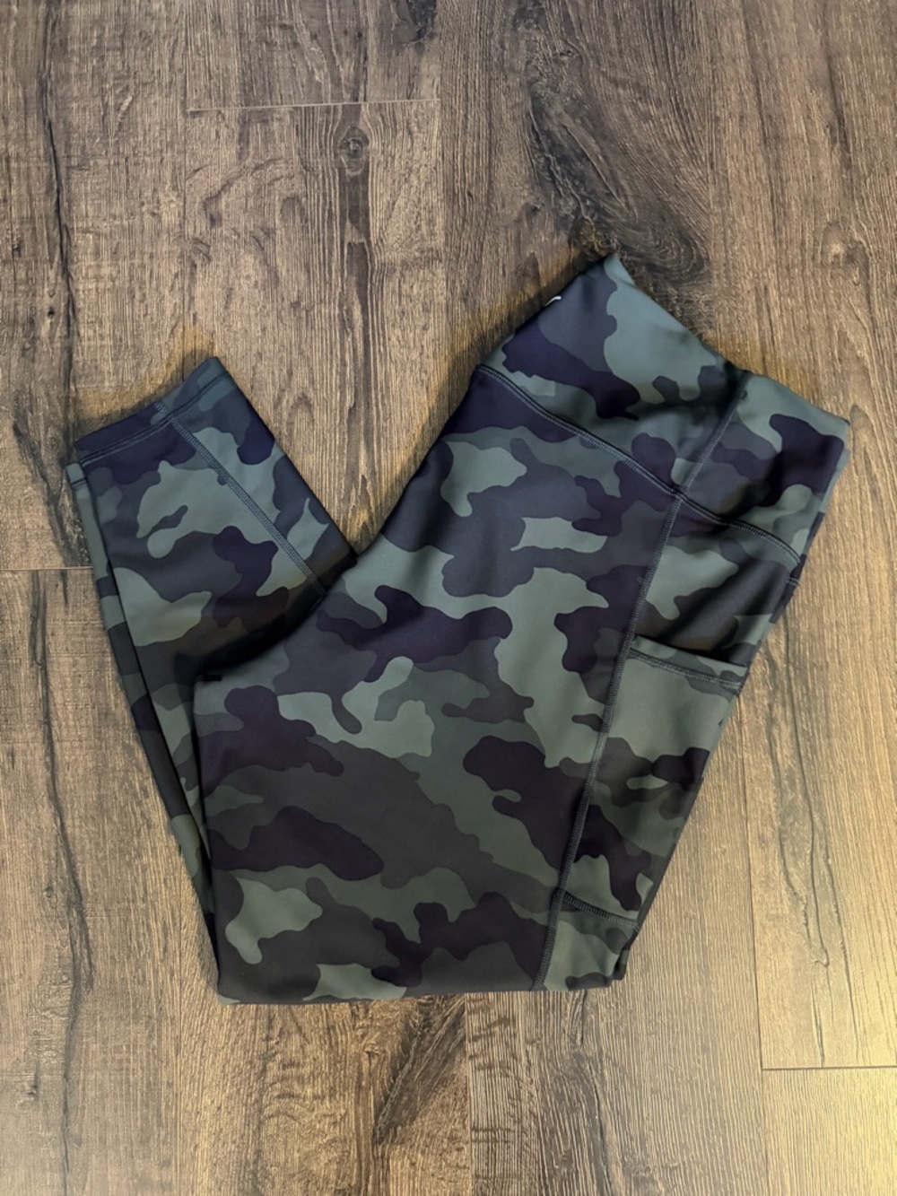 Old Navy | Green Camo Powersoft High-Rise Leggings | Size: XXL